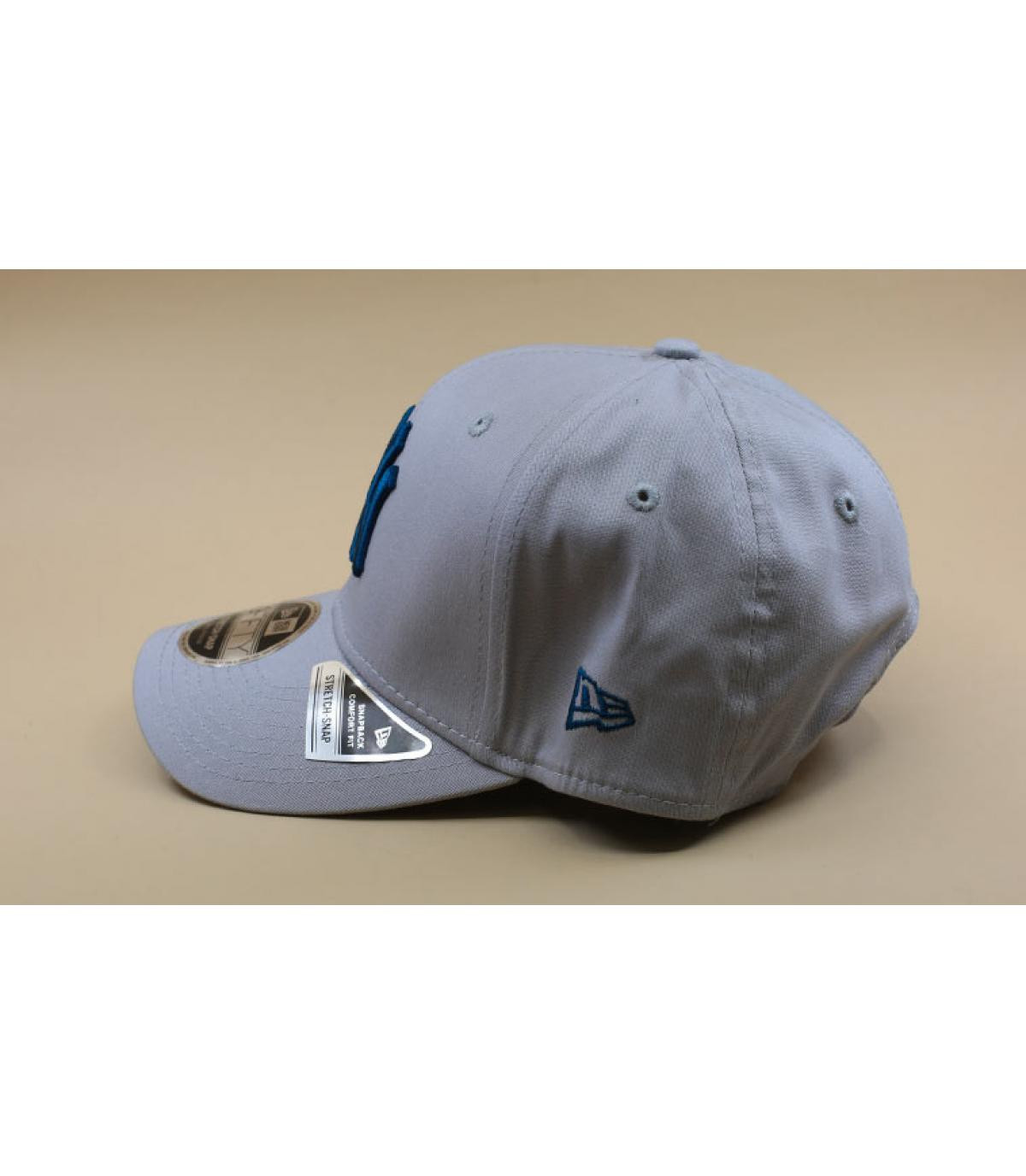 New Era NY blauw grijze pet